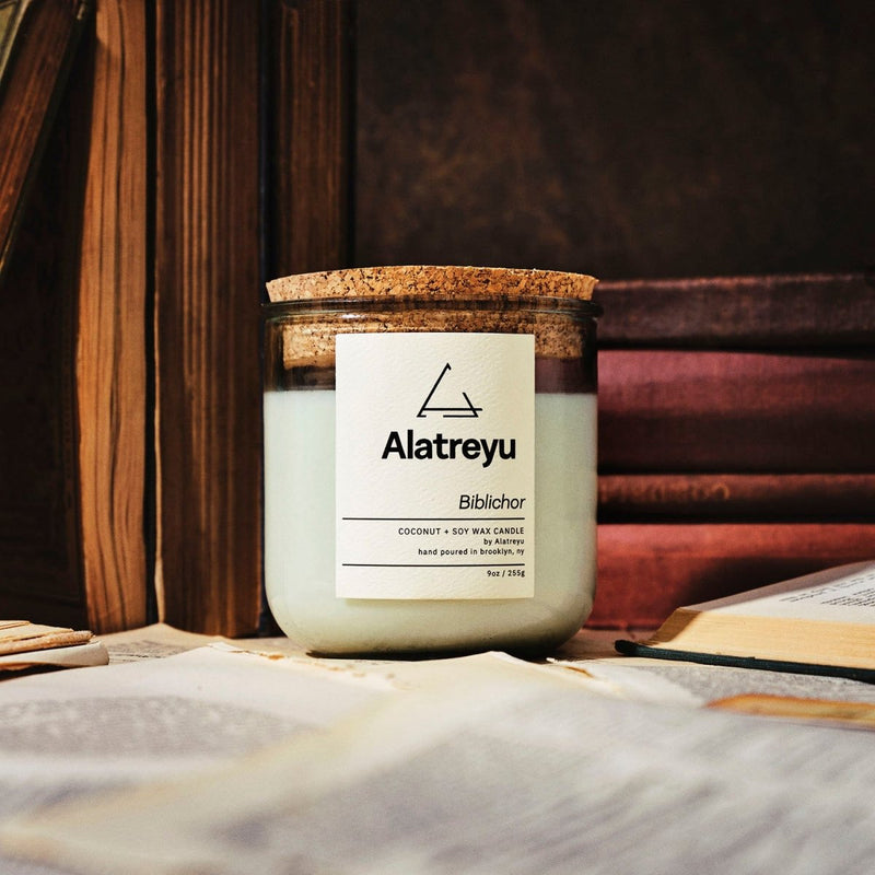 Biblichor - Alatreyu - Handcrafted Candle