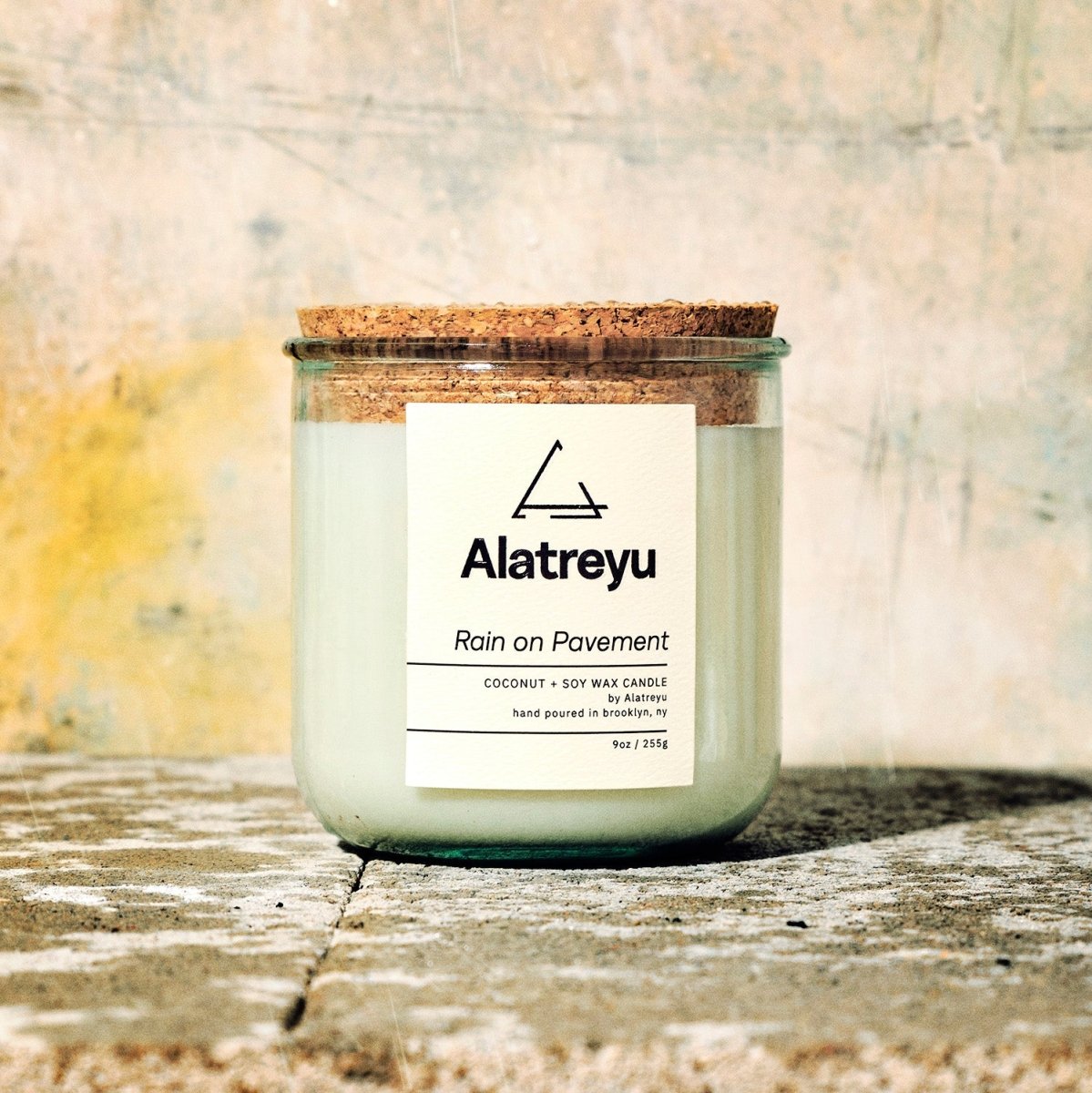 Rain on Pavement - Alatreyu - Handcrafted Candle
