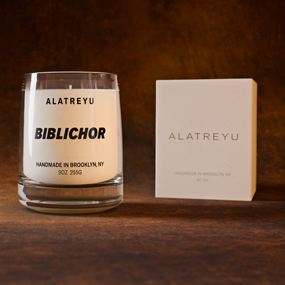 Biblichor with its packaging