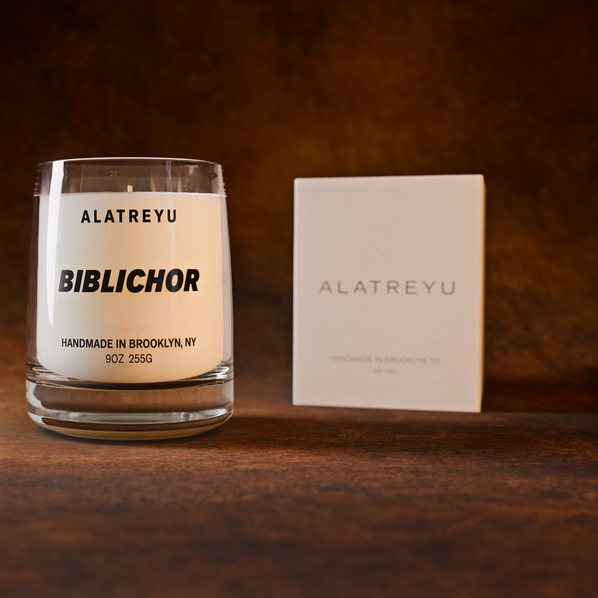 Biblichor with its packaging