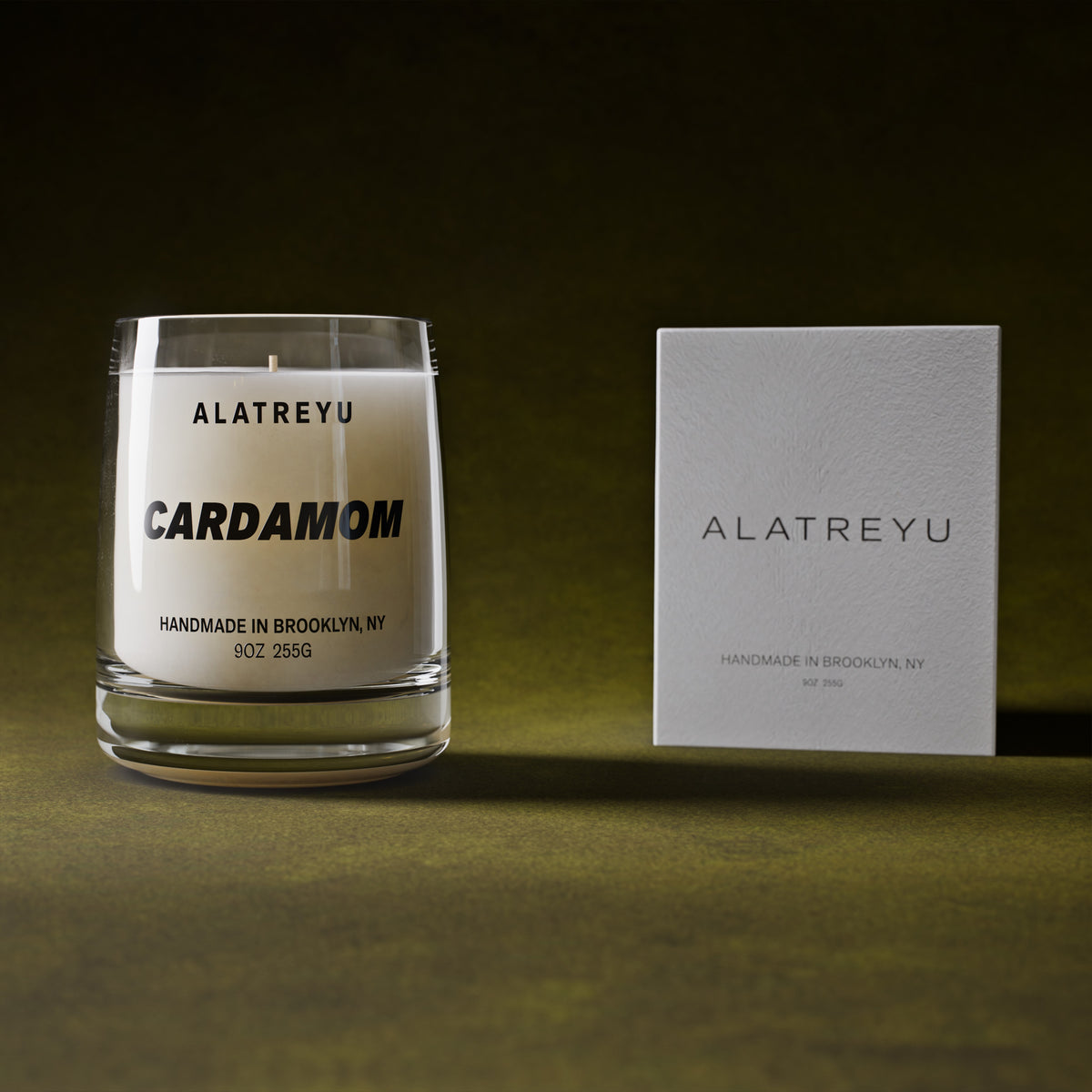 Cardamom with its packaging