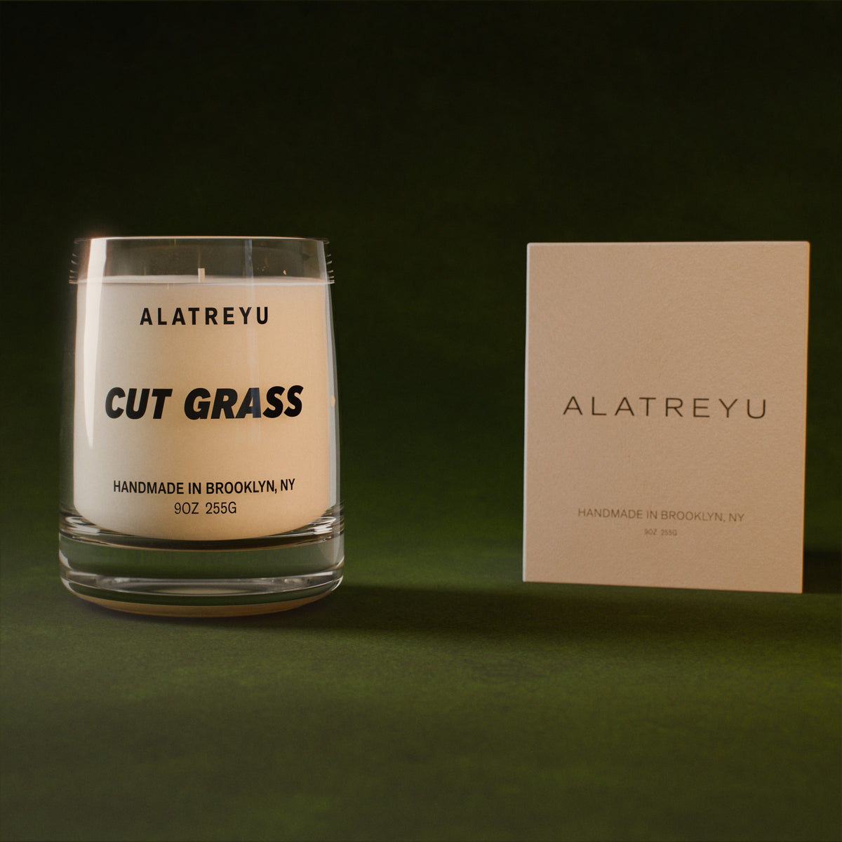 Cut Grass with its packaging