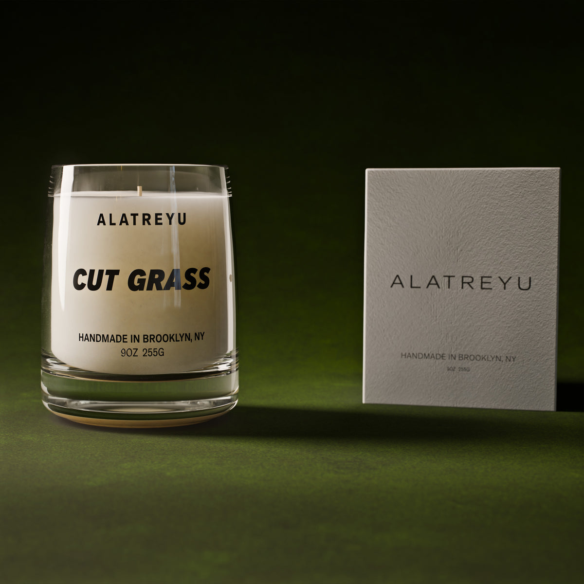 Cut Grass with its packaging