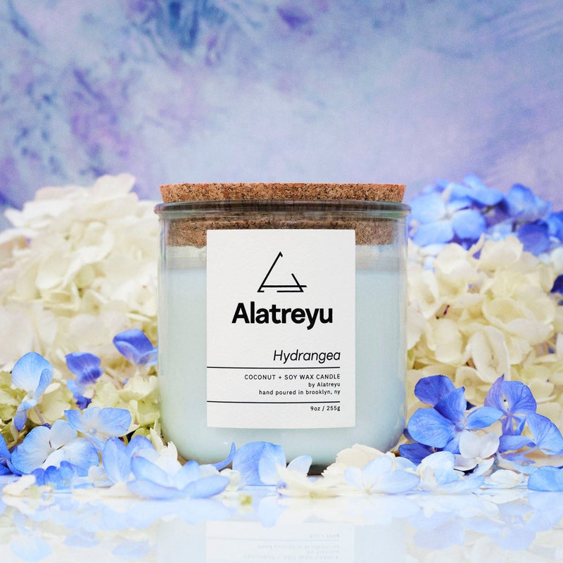 Hydrangea - Alatreyu - Handcrafted Candle
