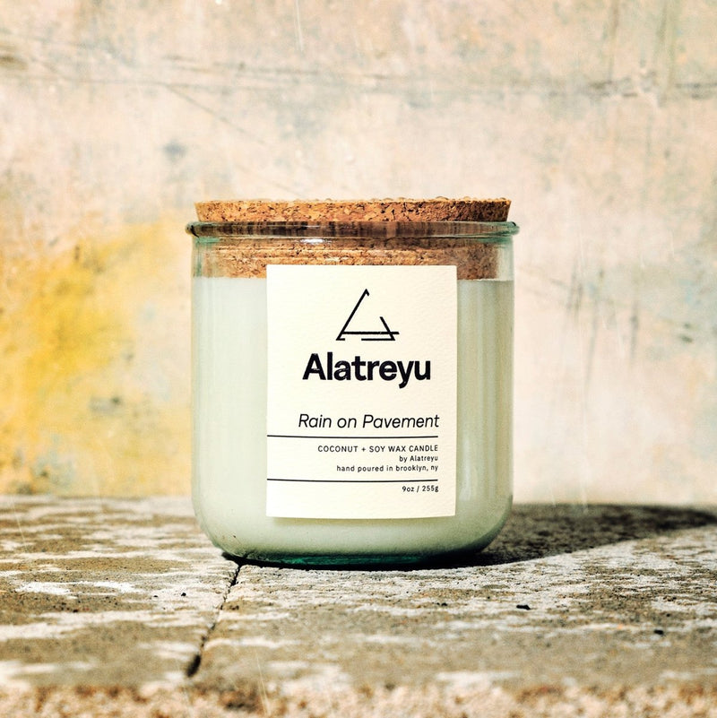 Rain on Pavement - Alatreyu - Handcrafted Candle