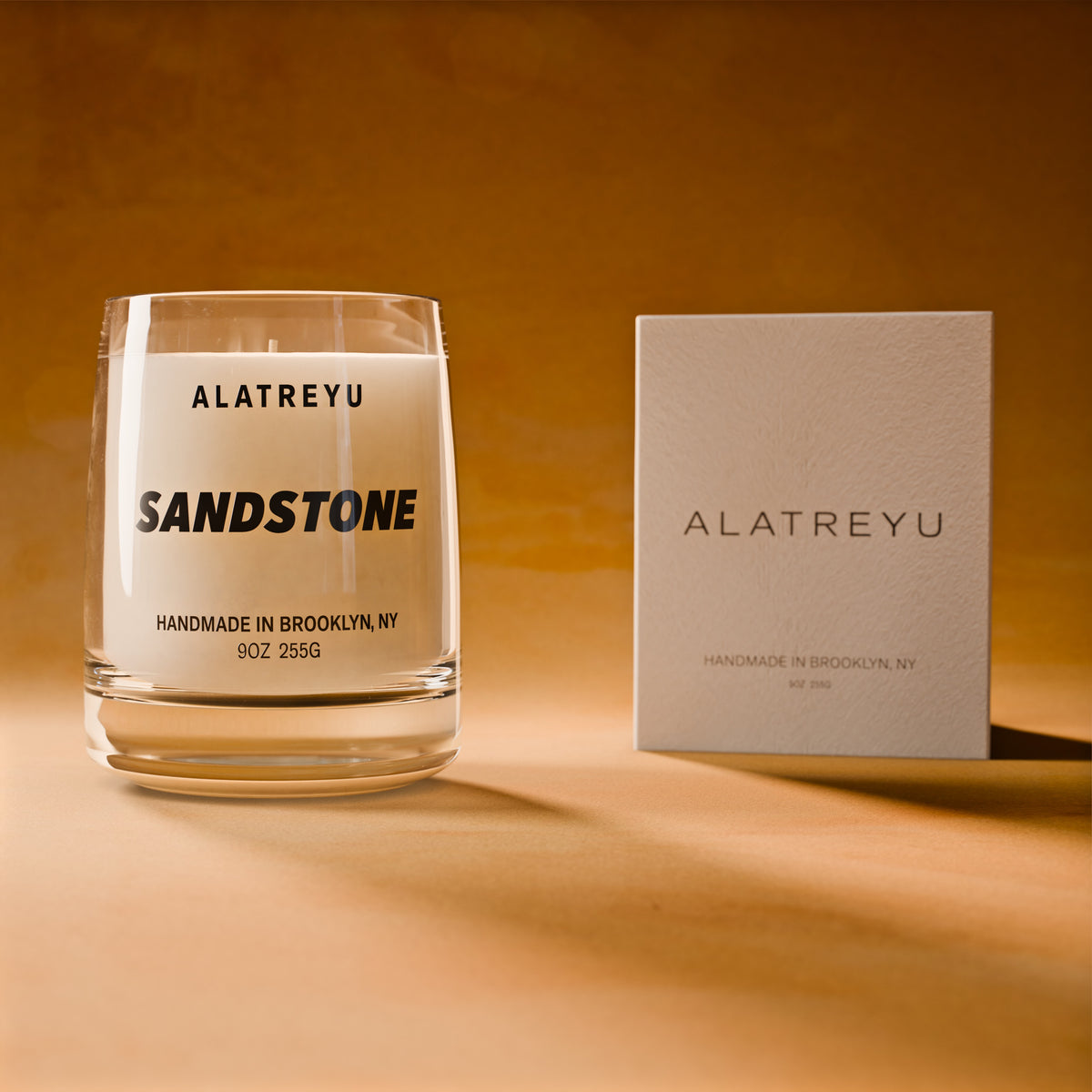 Sandstone with its packaging
